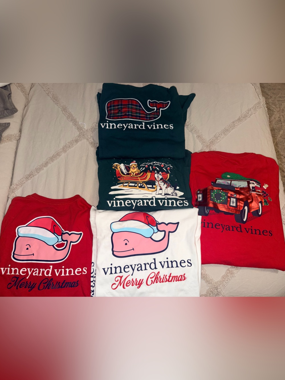 Vineyard Vines kids Christmas long sleeve